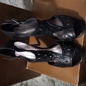 Audrey Brooke Open toe heels